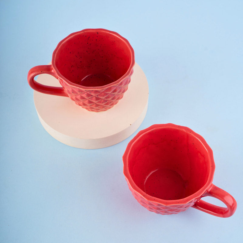 Buy Rossana Cup (220 ML) - Pink Mug & Tea Cup from Vaaree