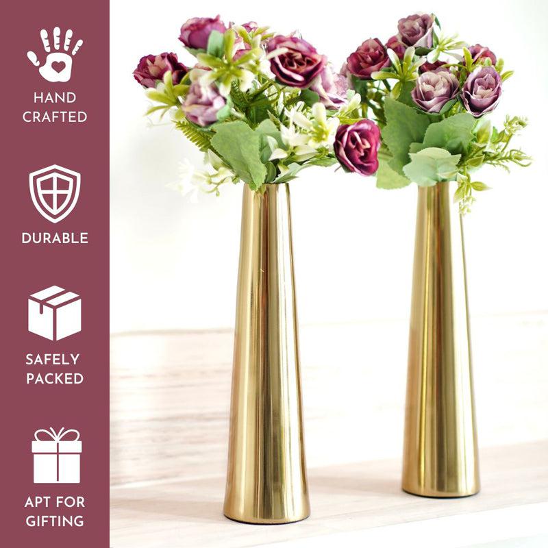 Buy Vesa Slim Vase - Set Of Two Vase from Vaaree