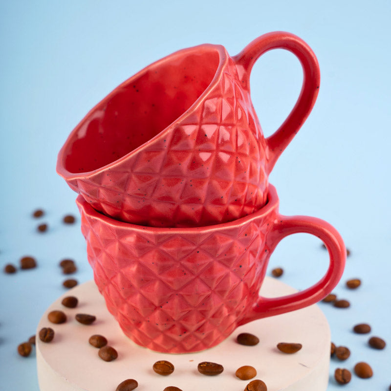 Buy Rossana Cup (220 ML) - Pink Mug & Tea Cup from Vaaree