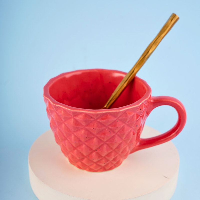 Buy Rossana Cup (220 ML) - Pink Mug & Tea Cup from Vaaree