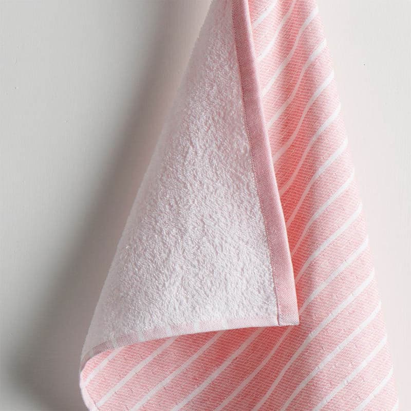 Buy Imrie Cotton Terry Hand Towel (Pink) - Set Of Two Hand & Face Towels from Vaaree