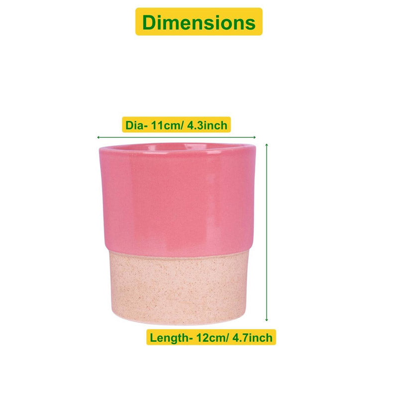 Buy Abinsha Ceramic Pot - Pink Pots & Planters from Vaaree