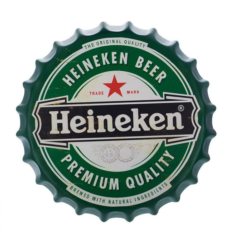 Buy Heineken Green Bottle Cap Wall Accent Wall Accents from Vaaree