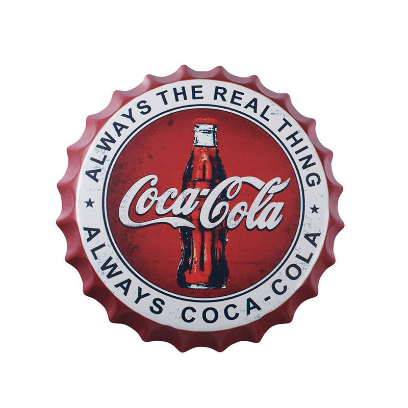 Buy Always Coca Cola Bottle Cap Wall Accent Wall Accents from Vaaree