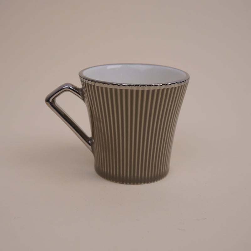 Buy Thira Brown Ceramic Cup (180 ML) - Set Of Six Mug from Vaaree