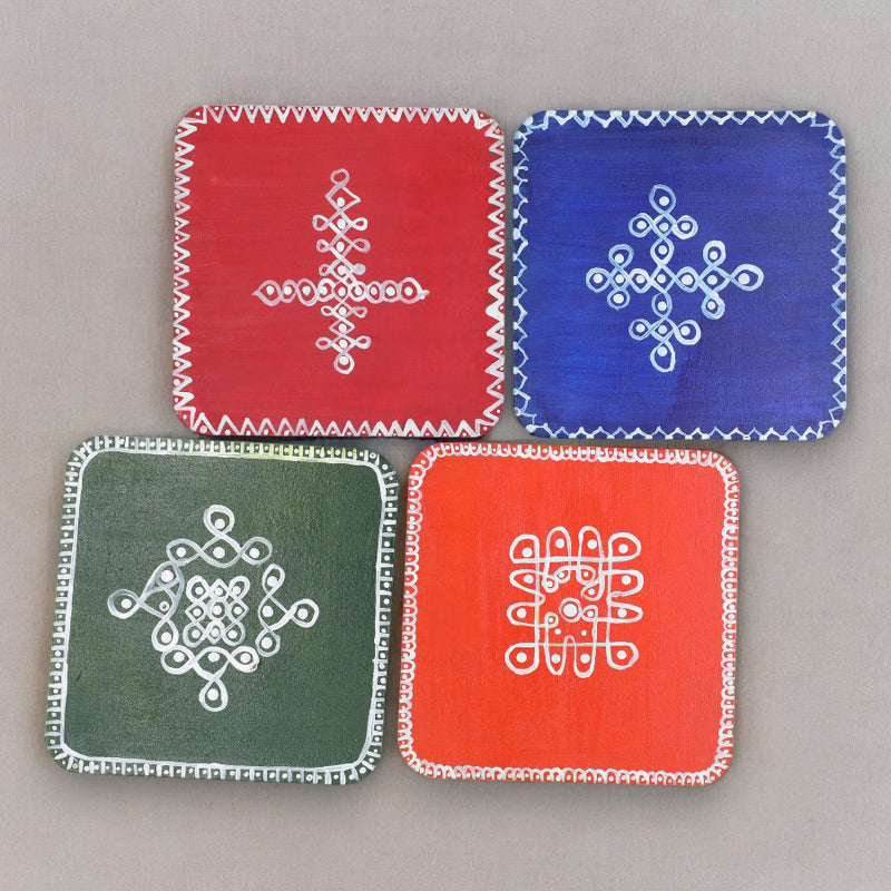 Coaster - Nitara Handcrafted Coasters - Set Of Four