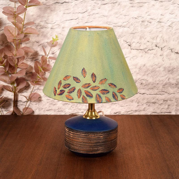 Leaves In Wind Wooden Table Lamp