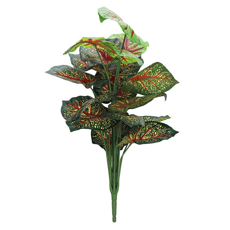 Buy Faux Botanic Caladium Plant - 2 Feet Artificial Plants from Vaaree