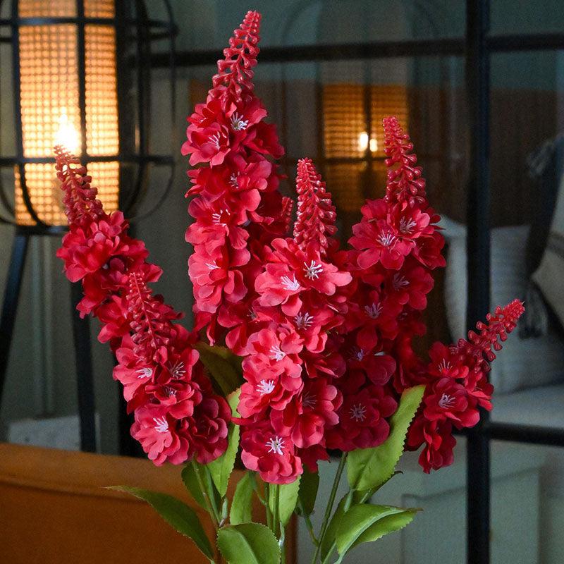 Buy Faux Everlasting Snapdragon Flower Stick - Red Artificial Flowers from Vaaree