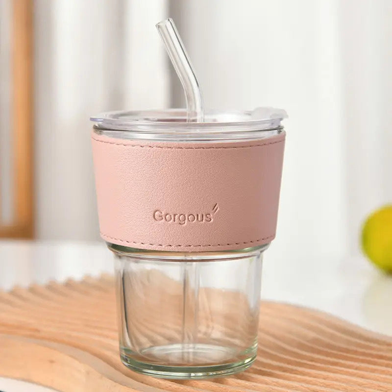 Bottle - Gorgeous Grip Sipper 450 ML Tumbler (Pink/Brown/Blue) - Set Of Three