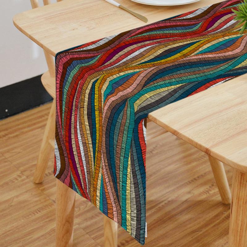 Buy Chroma Sea Table Runner Table Runner from Vaaree