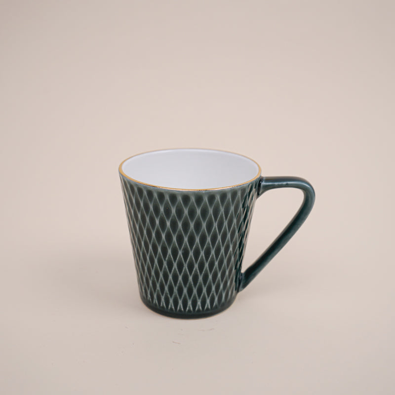 Buy Bruna Green Cup (180 ML) - Set Of Six Mug from Vaaree