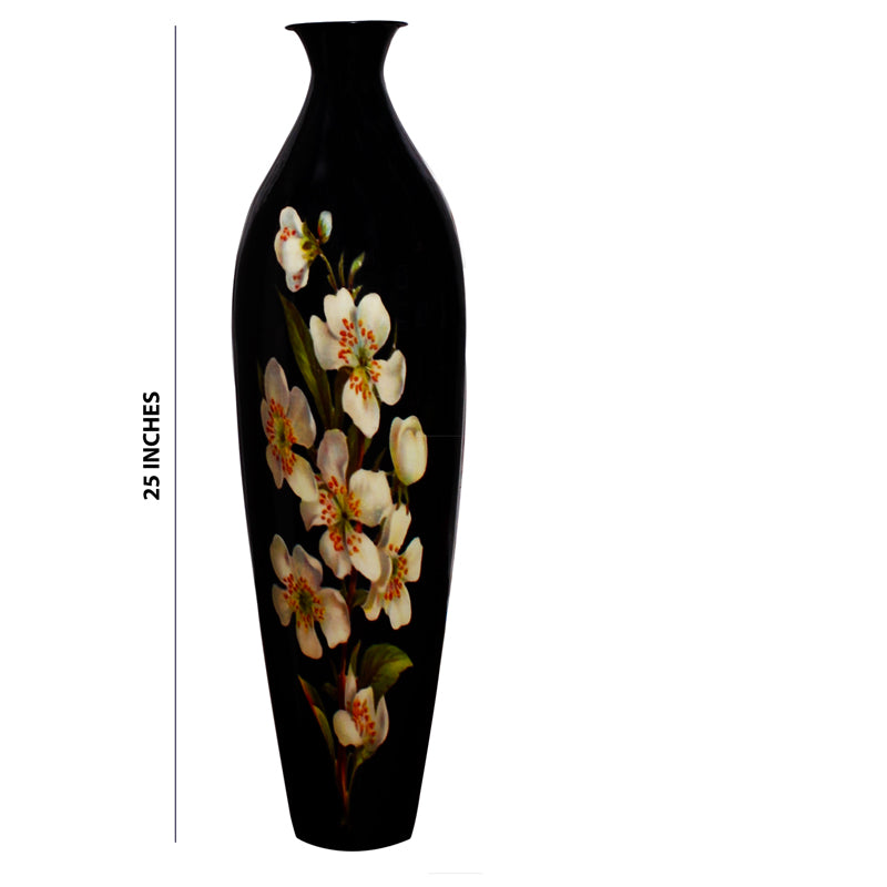 Buy Tivra Lacquered Floor Vase Floor Vase from Vaaree