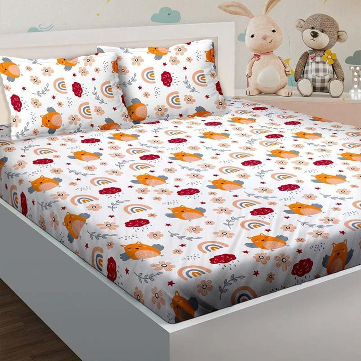 Buy Owls And All Bedsheet -Queen at Vaaree online | Beautiful Bedsheets to choose from