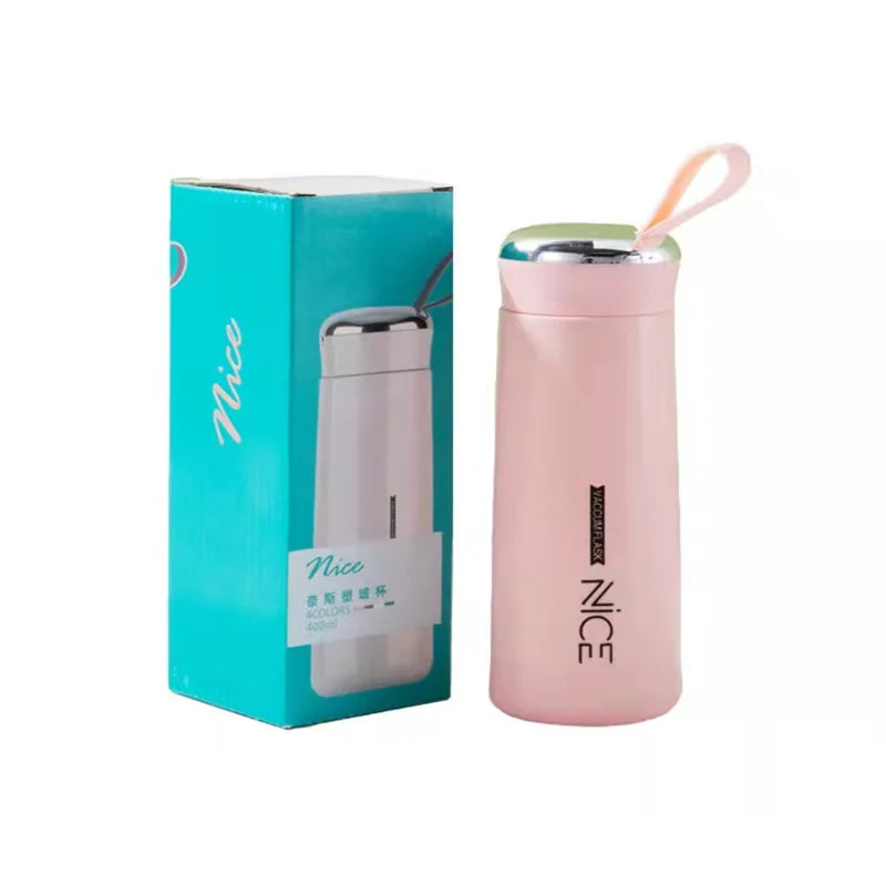 Bottle - Nice Electra 400 ML Water Bottle (Peach/Blue/ White) - Set Of Three