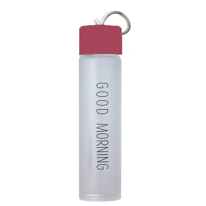 Bottle - Happy Morning Water Bottle (340 ML) - Maroon