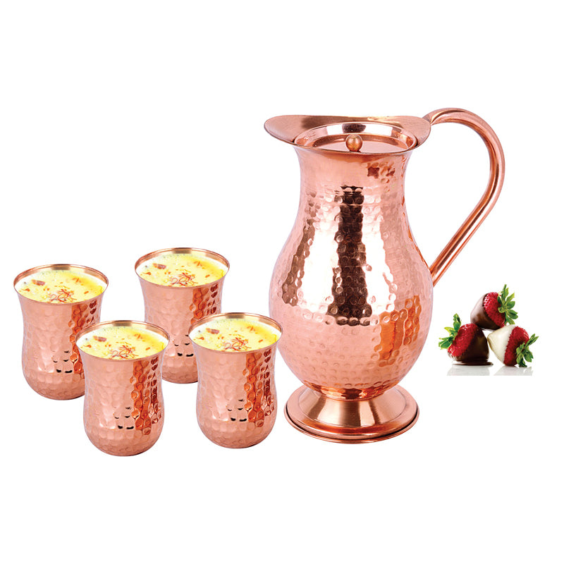 Buy Yory Jug with Glasses (2000 ML) - Set of Five Jug with Glasses from Vaaree