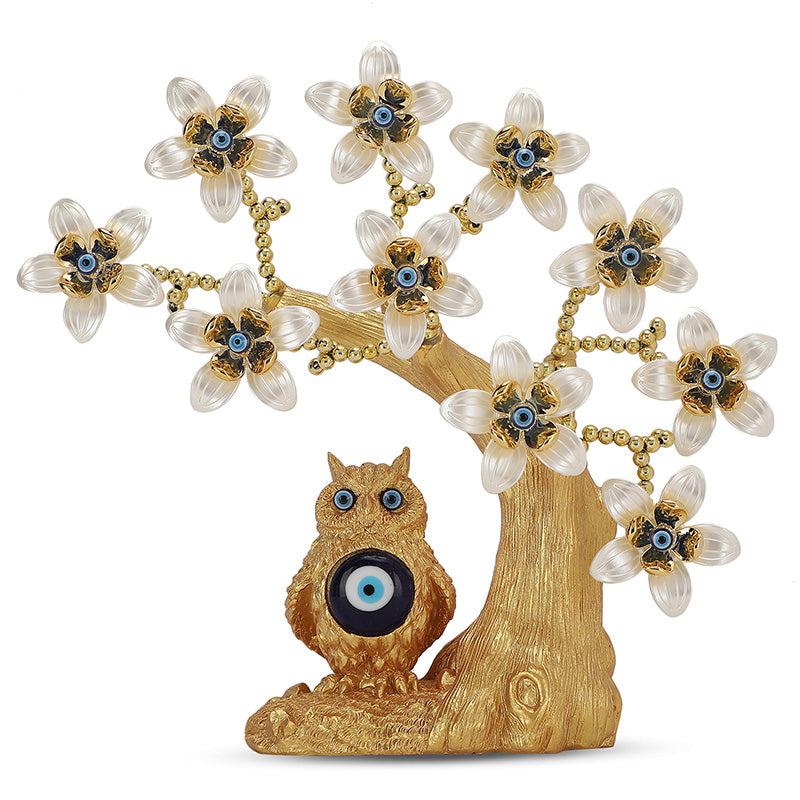 Buy Owl Feng Shui Tree Of Life Showpiece Showpieces from Vaaree