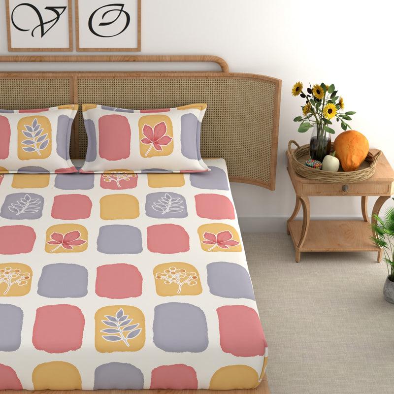 Bedsheets - Pinteresty Doodle Printed Bedsheet