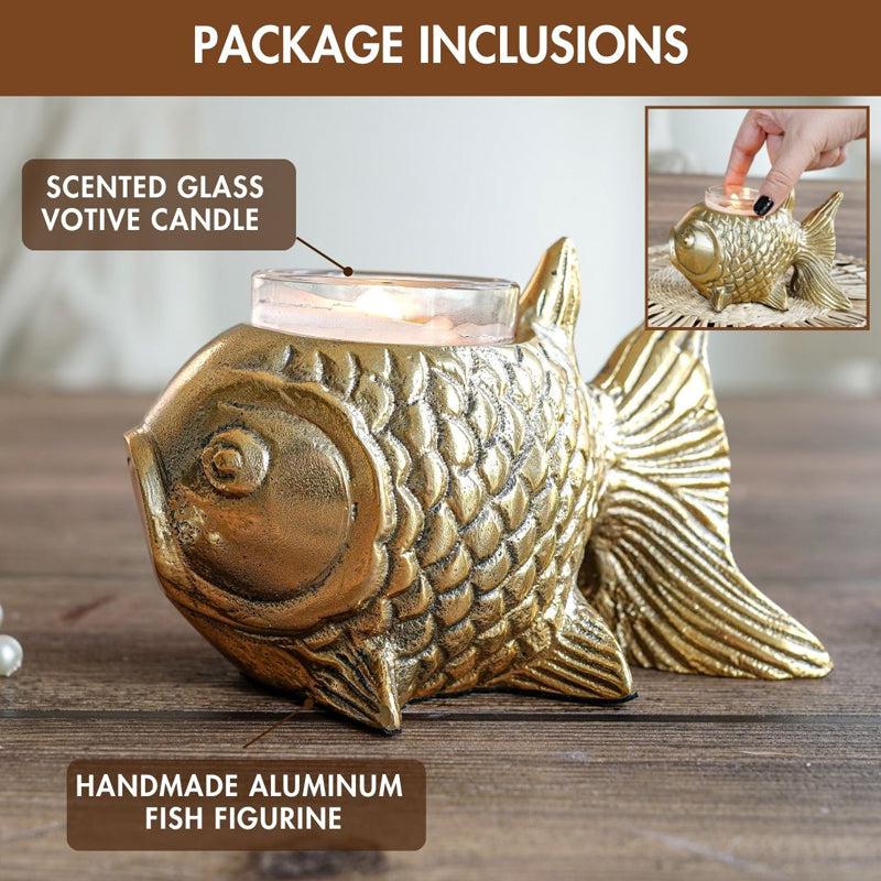 Buy Goldfish Glam Telight Candle Holder Tea Light Candle Holders from Vaaree