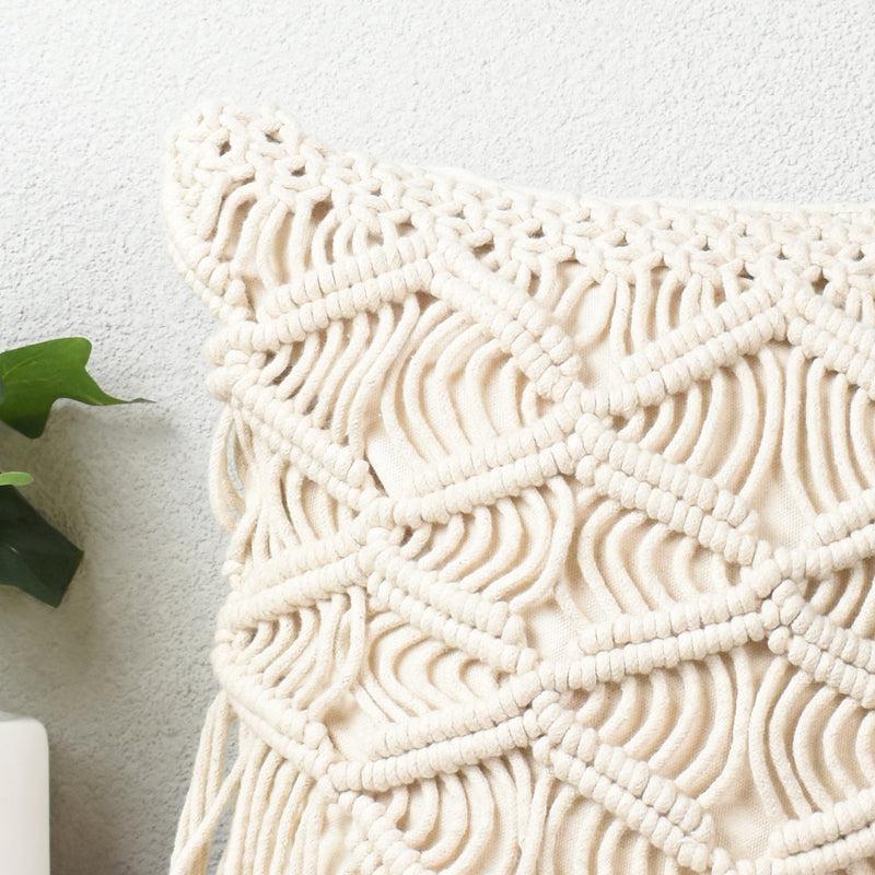 Buy Braida Macrame Cushion Cover Cushion Covers from Vaaree