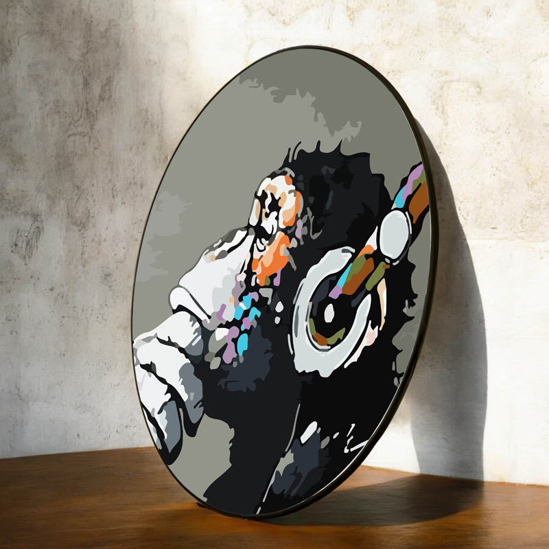 Buy Eamon Chimp Wall Art Wall Art & Paintings from Vaaree