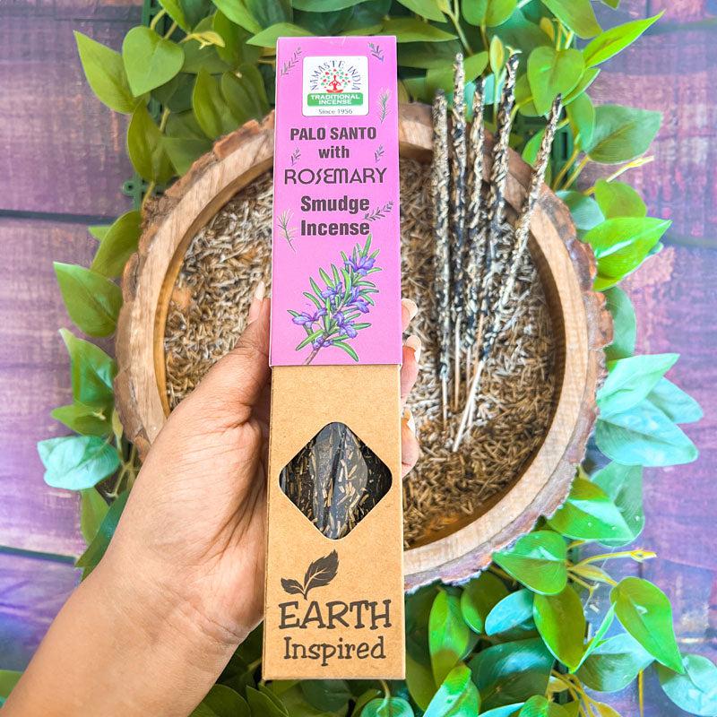 Buy Sugandha Rosemary Smudge Incense Sticks - Pack Of Two Incense Sticks & Cones from Vaaree