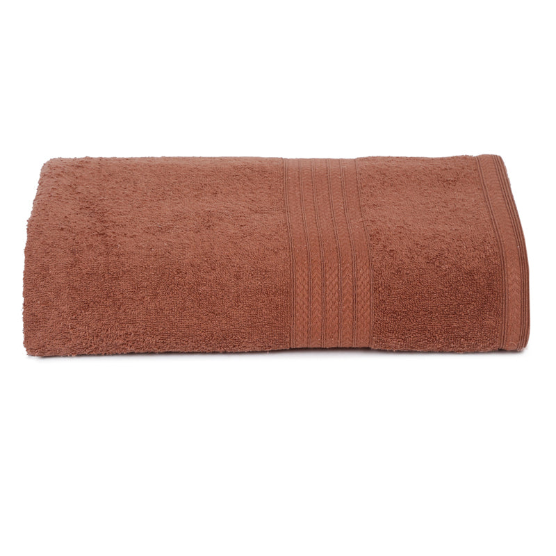 Buy Reid Terry Bath Towel - Rust Bath Towels from Vaaree