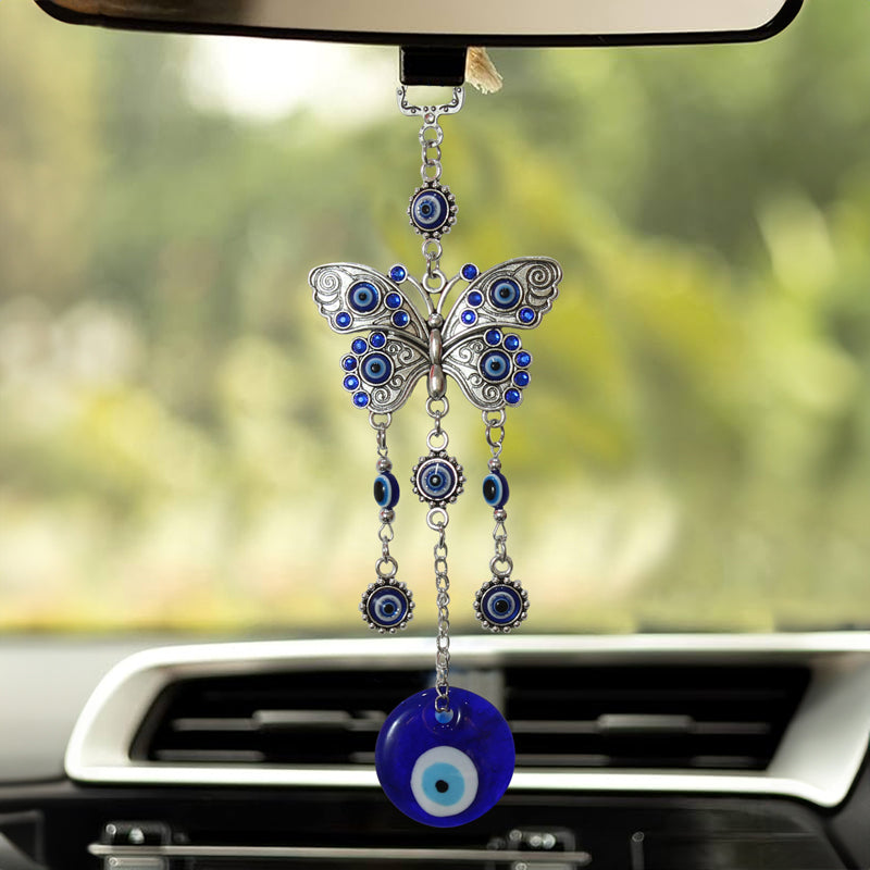 Buy Butterfly Evil Eye Wall Hanging Wall Accents from Vaaree