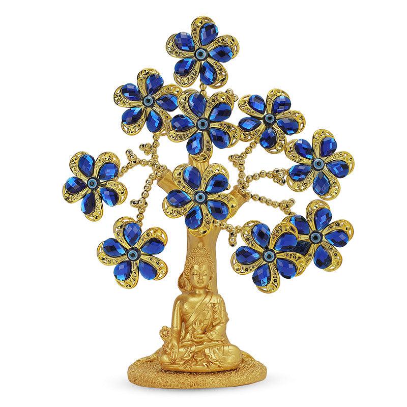 Buy Buddha Floral Tree Of Life Showpiece Showpieces from Vaaree