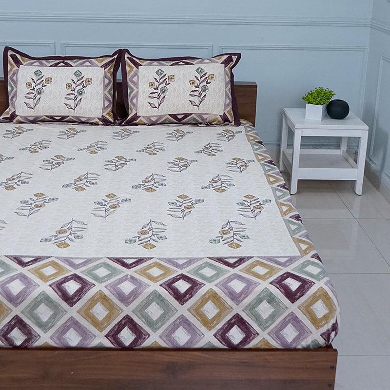 Buy Aryav Ethnic Bedsheet Bedsheets from Vaaree