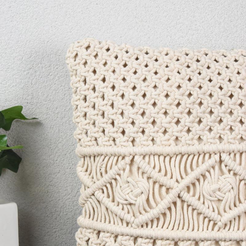 Buy Imo Macrame Cushion Cover Cushion Covers from Vaaree