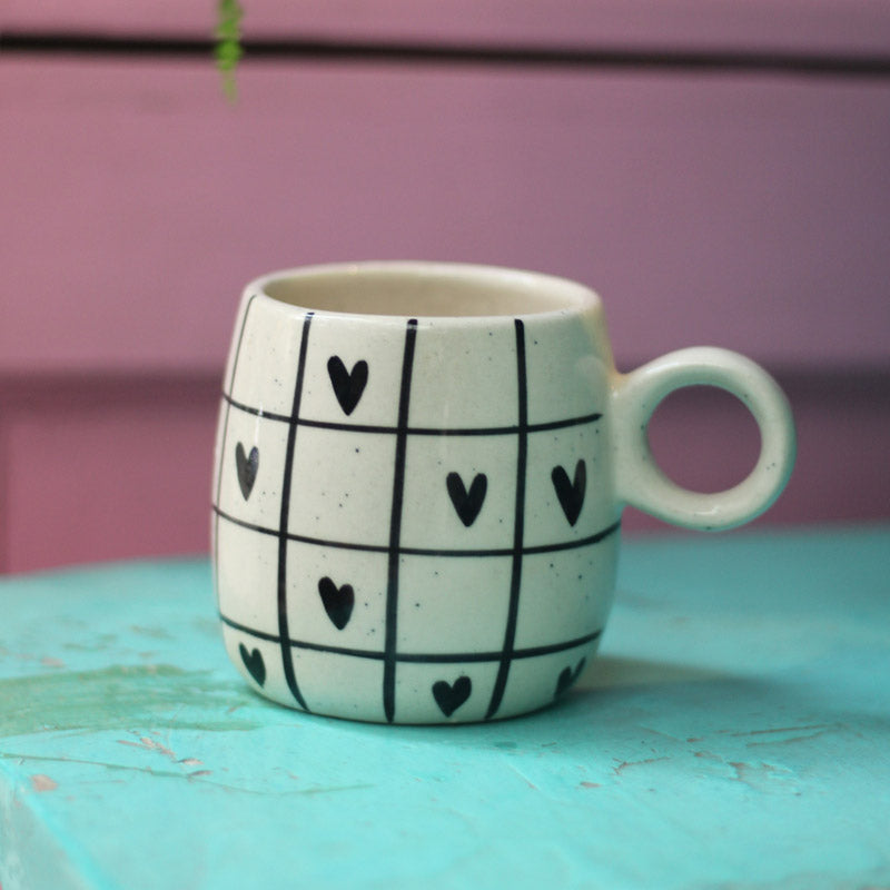 Buy Jewett Love Cup (230ML) - Set of Four Mug & Tea Cup from Vaaree