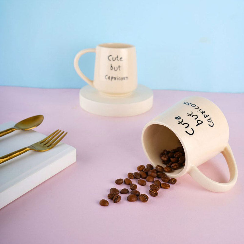 Buy Cute But Capricorn Cup - 250 ML Mug & Tea Cup from Vaaree