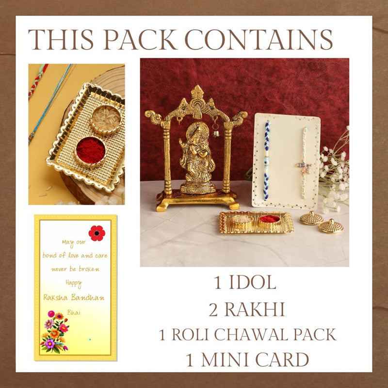 Buy Radha Krishn Kids Rakhi Hamper Rakhi Hamper from Vaaree