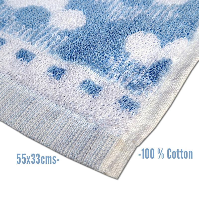 Buy Macca Hand Towel (Blue) - Set Of Two Hand & Face Towels from Vaaree