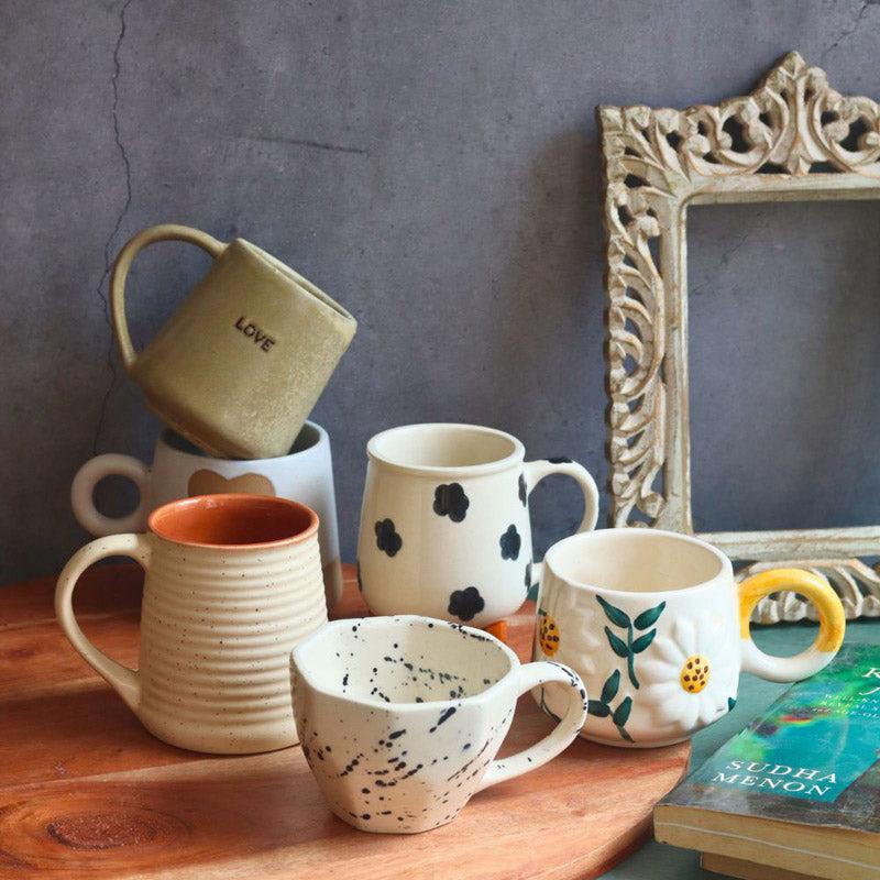 Buy Kaldor Ceramic Cup (250 ML) - Set of Six Mug & Tea Cup from Vaaree