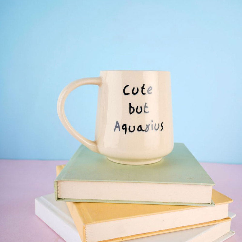 Buy Cute But Aquarius Cup - 250 ML Mug & Tea Cup from Vaaree