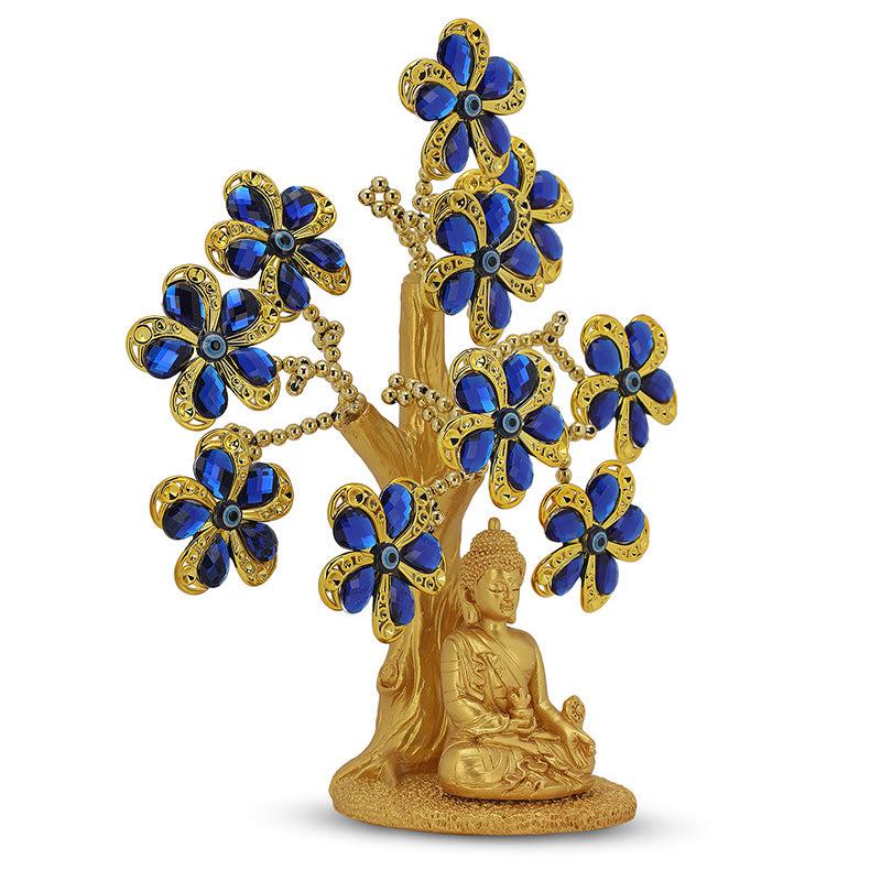 Buy Buddha Floral Tree Of Life Showpiece Showpieces from Vaaree