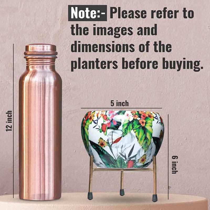 Buy Arrta Handcrafted Planter With Stand - Four Piece Set Pots & Planters from Vaaree