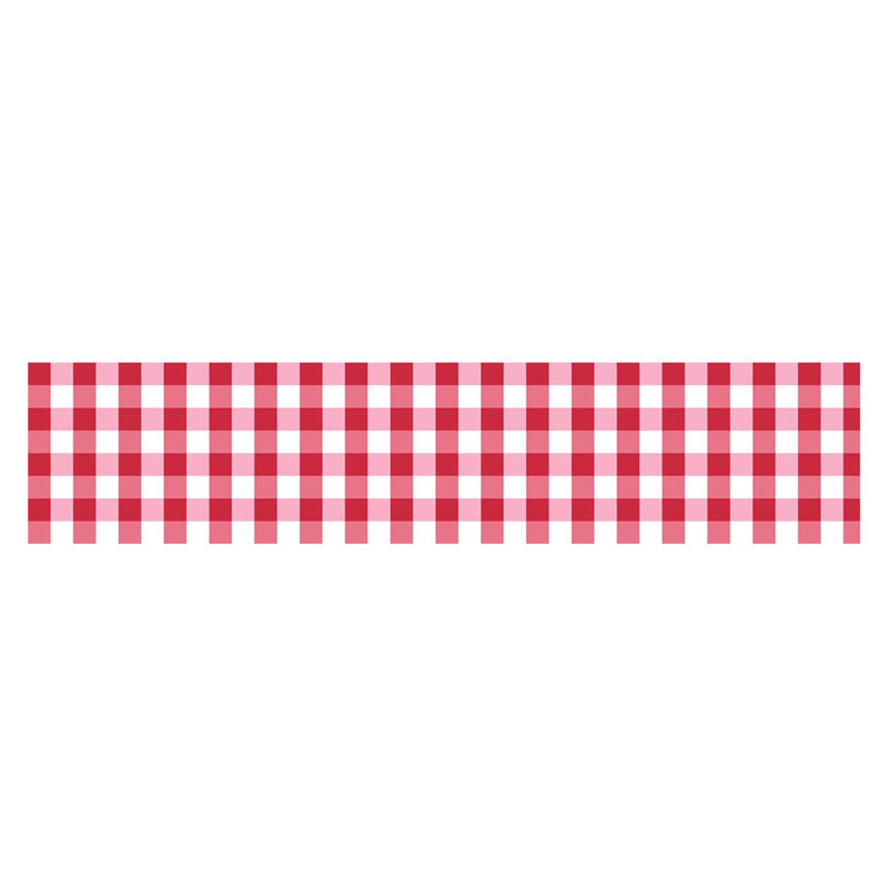 Buy Mabel Checkered Table Runner - Red Table Runner from Vaaree