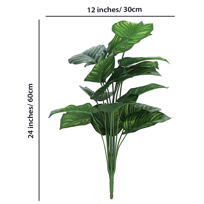 Buy Faux Botanic Philodendron Plant - 2 Feet Artificial Plants from Vaaree