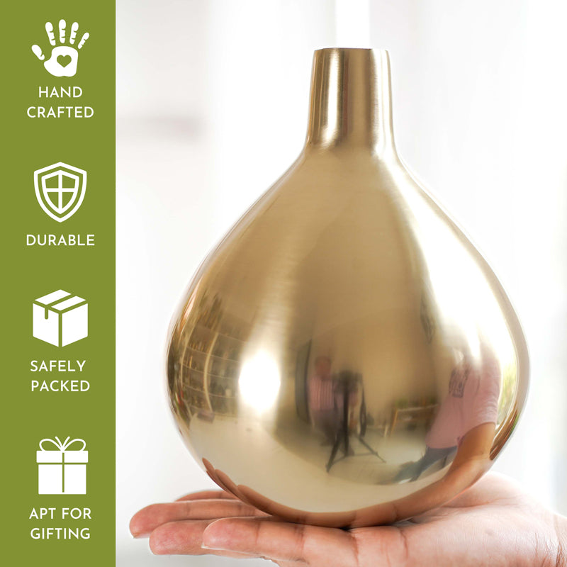 Buy Elory Metal Vase Vase from Vaaree