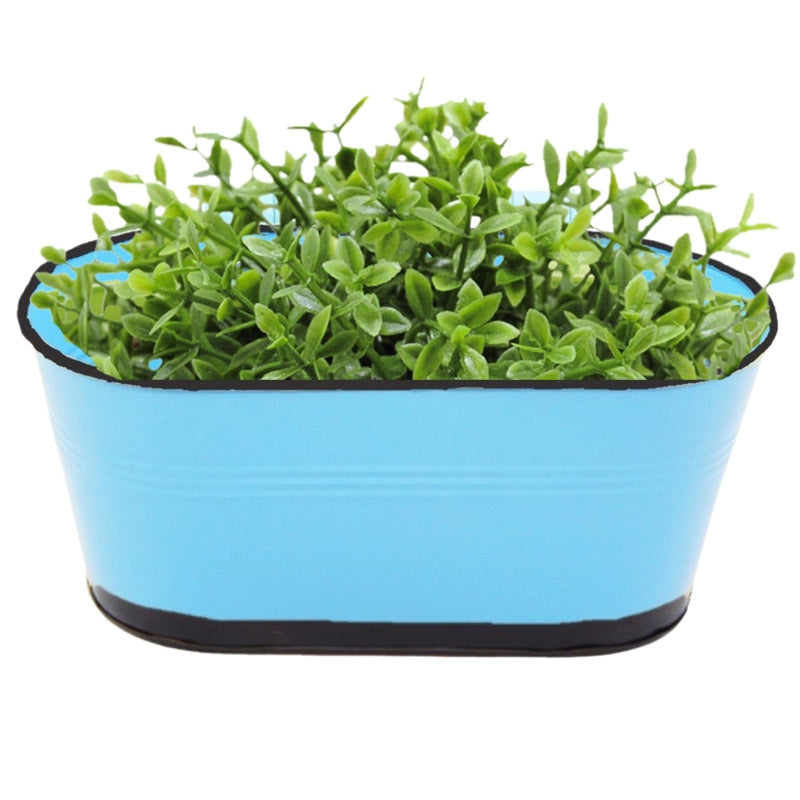 Buy Blossom Nest Planter (Blue) - Set Of Six Pots & Planters from Vaaree