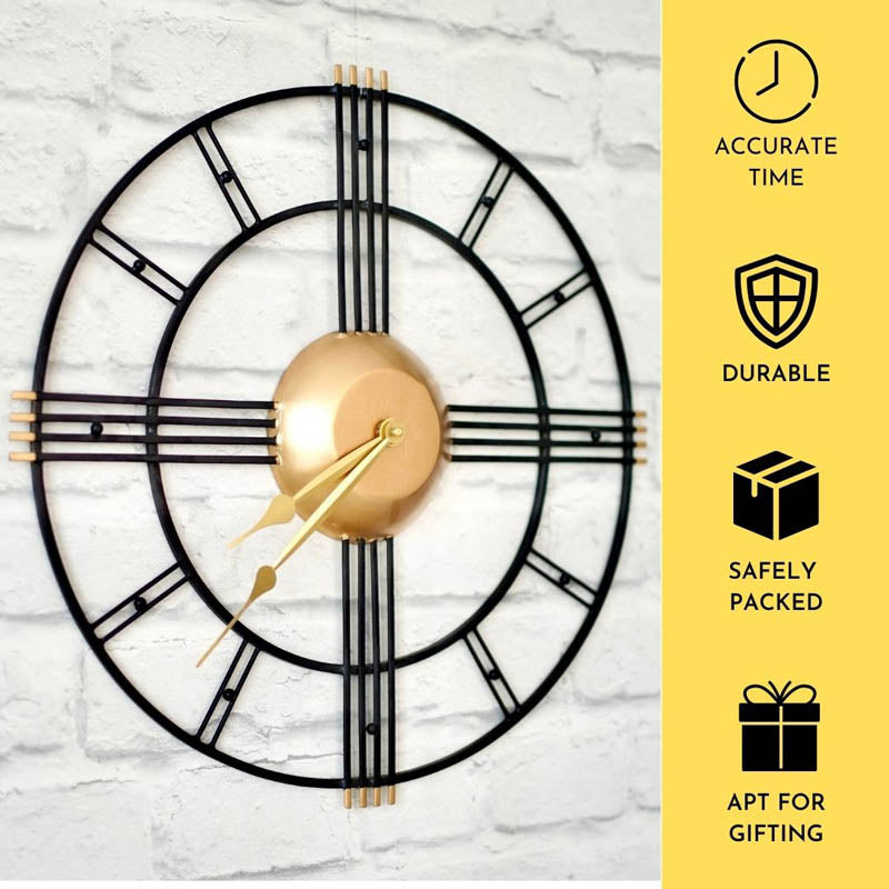 Buy Crossia Wall Clock Wall Clock from Vaaree