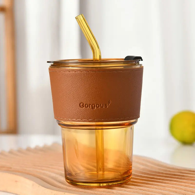 Buy Gorgeous Grip Sipper Tumbler (450 ML) - Brown Sipper from Vaaree