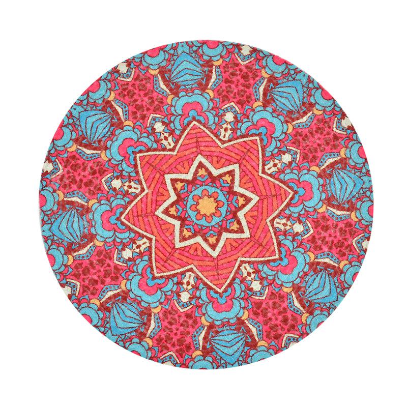 Buy Subala Round Placemat - Set Of Six Table Mats from Vaaree