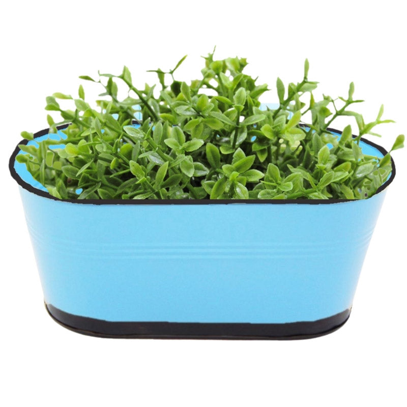 Buy Blossom Nest Planter (Blue) - Set Of Three Pots & Planters from Vaaree