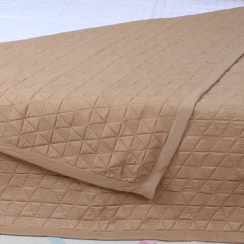 Buy Starsia Microfiber Bedcover - Brown Bedcovers from Vaaree