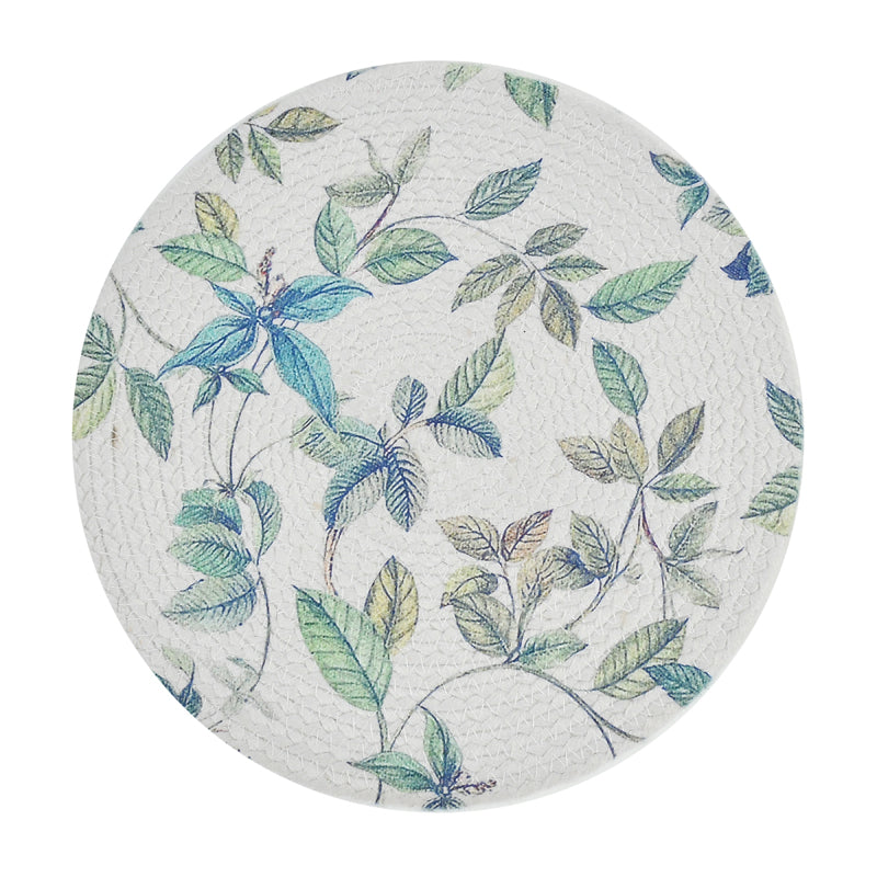 Table Mat - Aloe Round Placemat - Set Of Two